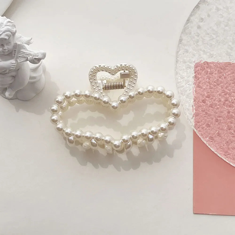 Metal Geometric Hair Claws - Piña Colada
