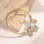 Bead Bracelet Elephant - Piña Colada