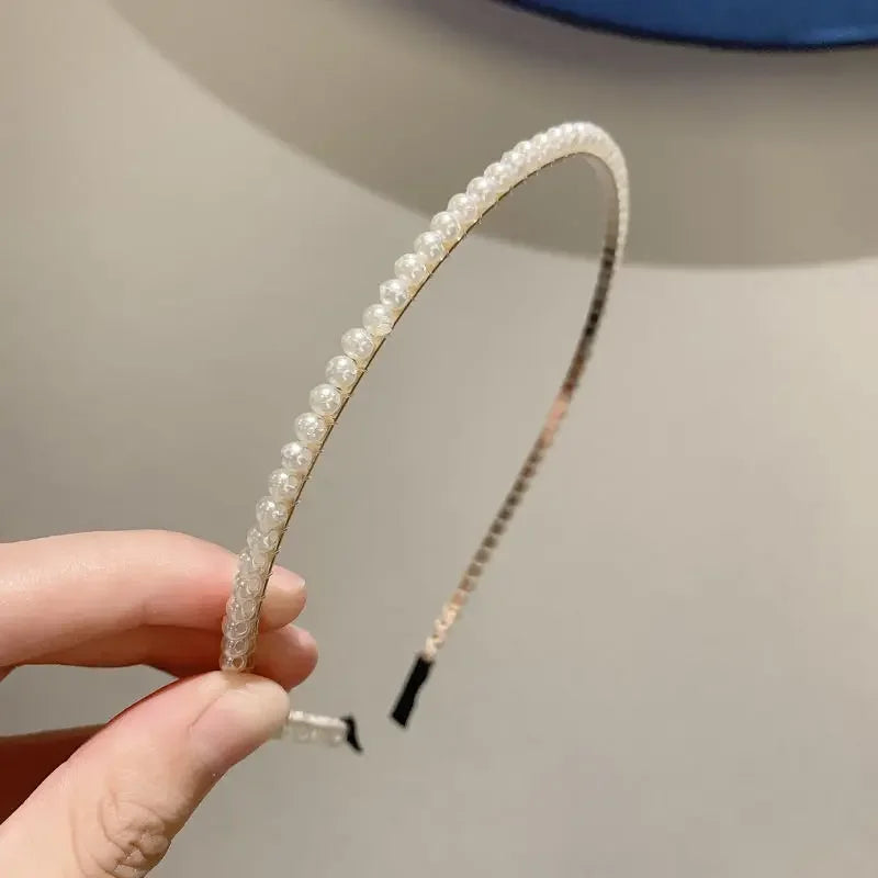 Pearl Hairbands for Women - Piña Colada