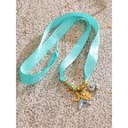 Ocean Amore Ribbon Necklace