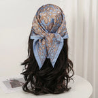 Bohemian Silk Scarf - Piña Colada