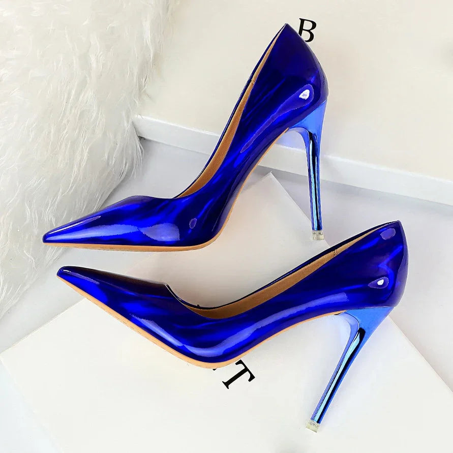 10.5cm High Heels Pumps - Piña Colada