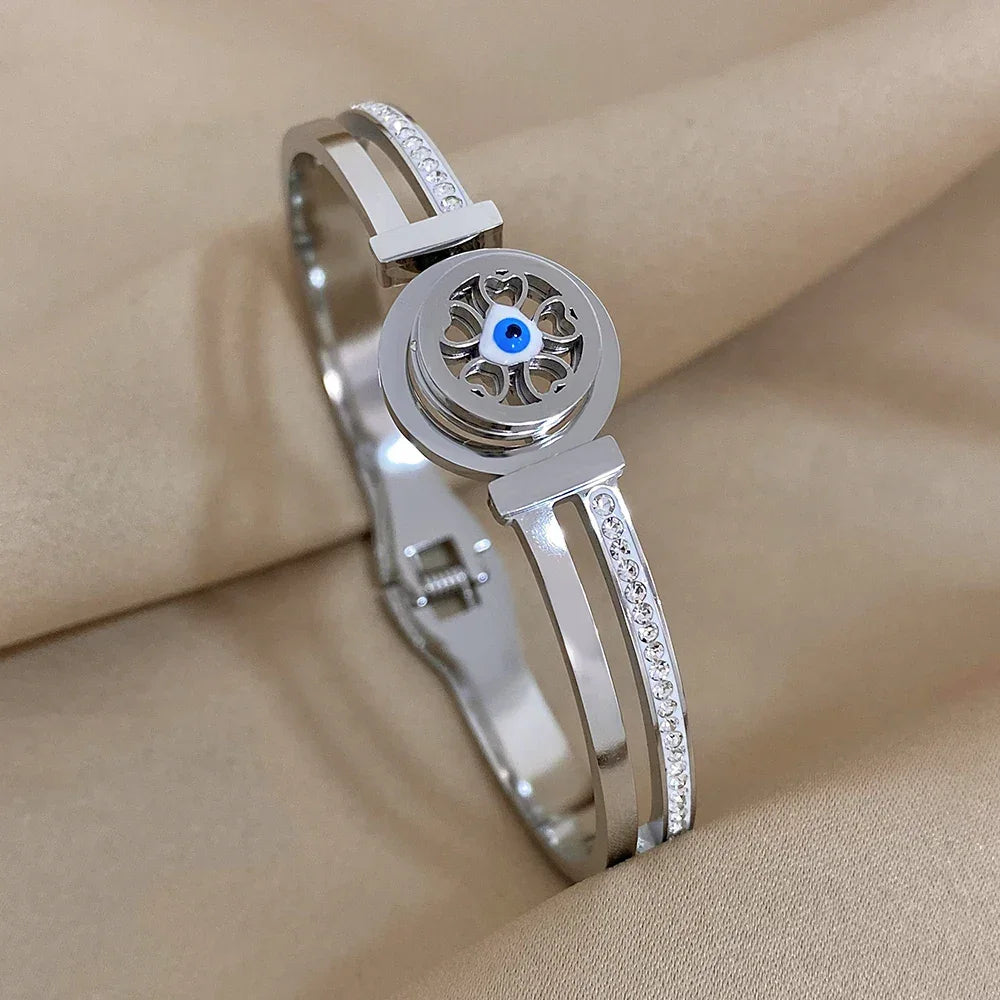 Evil Eye Bracelet Stainless Steel - Piña Colada