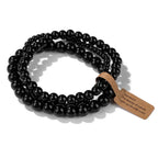 3Pcs Natural Stone Beaded Bracelets Set - Piña Colada