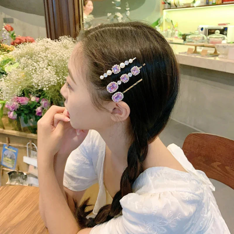Set Women Hair Clips Headwear - Piña Colada