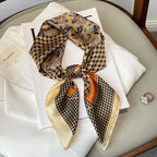 Square Scarf Silk Thin - Piña Colada