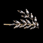 Clear Crystal Hair Pins - Piña Colada