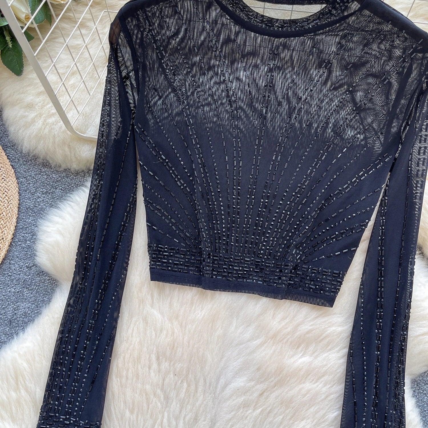 Long Sleeves O Neck Shirts - Piña Colada