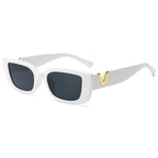 Fashion Rectangle Sunglasses Women - Piña Colada