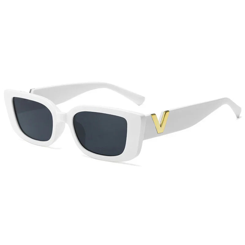 Fashion Rectangle Sunglasses Women - Piña Colada