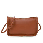 Leather Crossbody Bags - Piña Colada