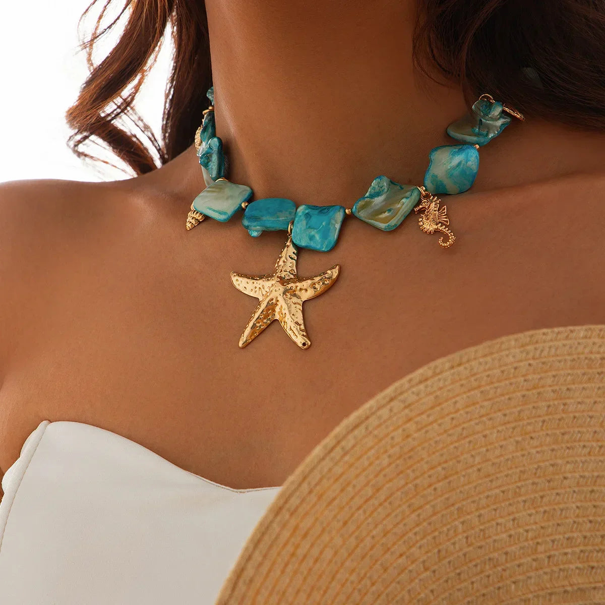 Boho Sea Pendant - Piña Colada