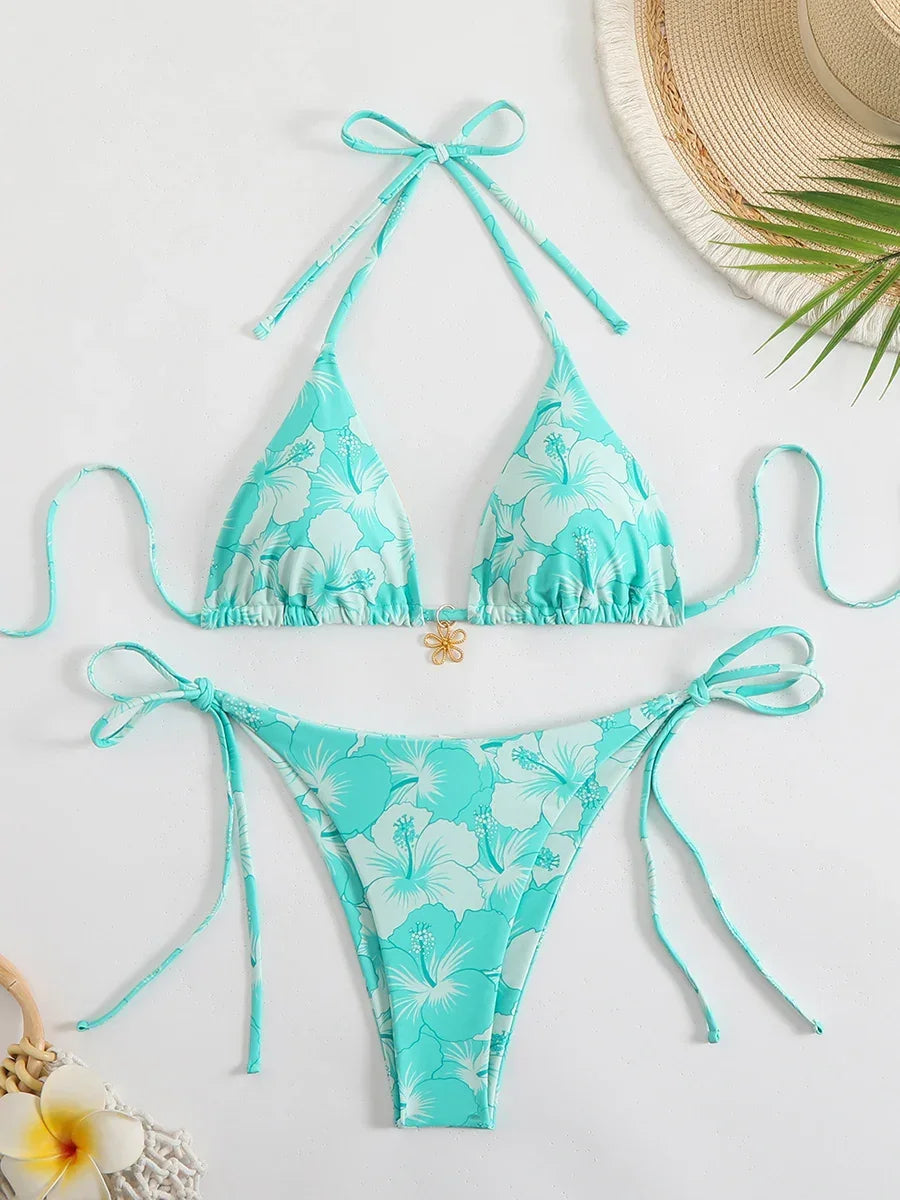 Micro Bikini Two-piece - Piña Colada