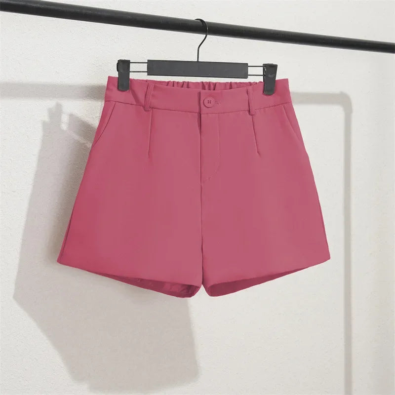 Solid Casual Short Women Basic - Piña Colada