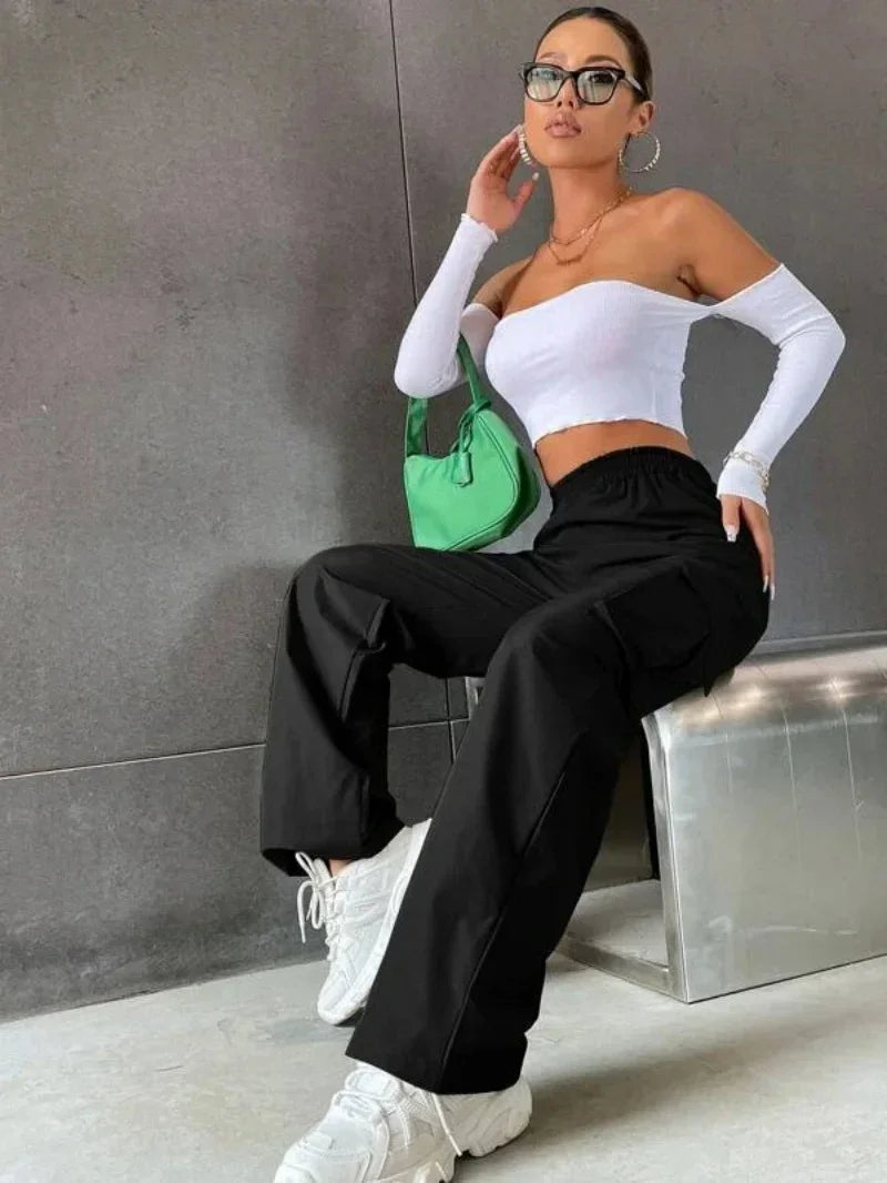 Straight Cargo Pant - Piña Colada