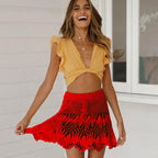 Handmade Crochet Hollow Out Swimwear Cover Up - Piña Colada