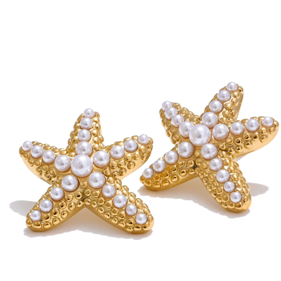 Star Pearl Statement Ring