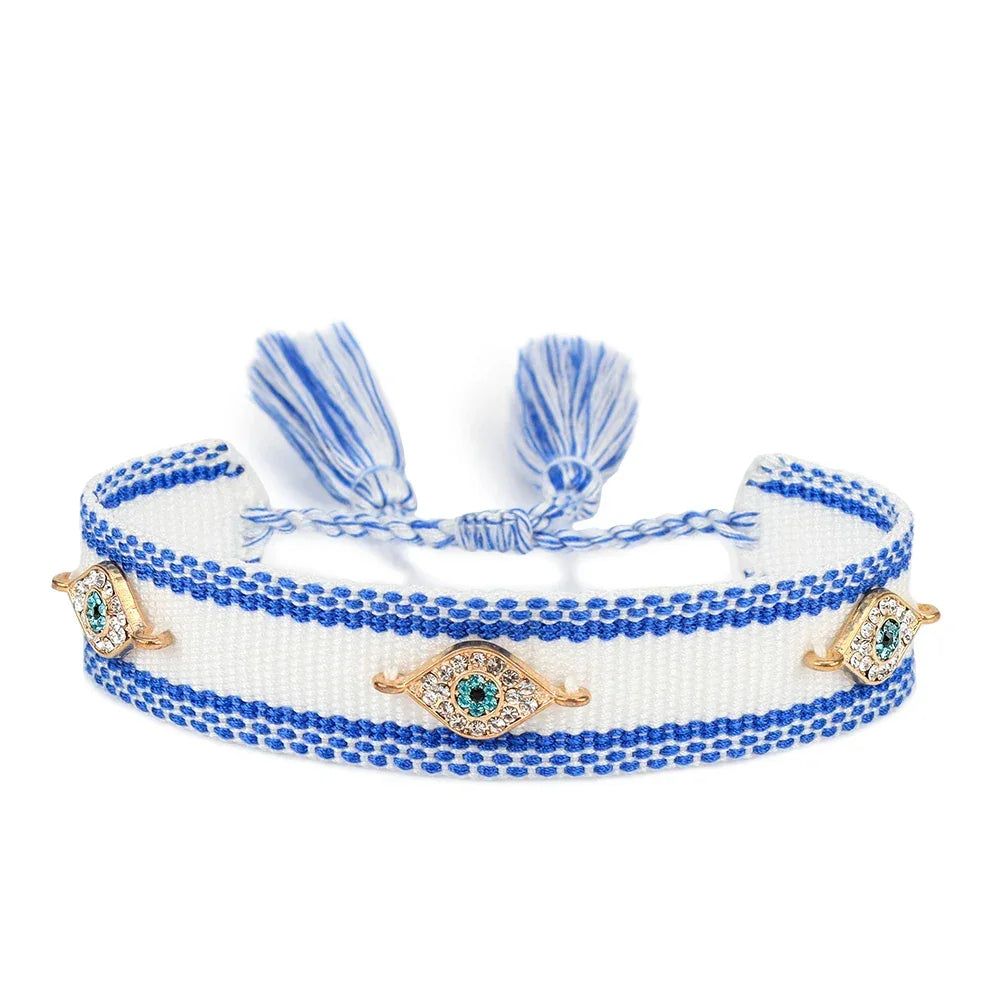 Evil Eyes Bracelets - Piña Colada