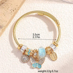 Bead Bracelet Elephant - Piña Colada