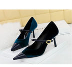 Pumps Pointed High Heels Stilettos - Piña Colada