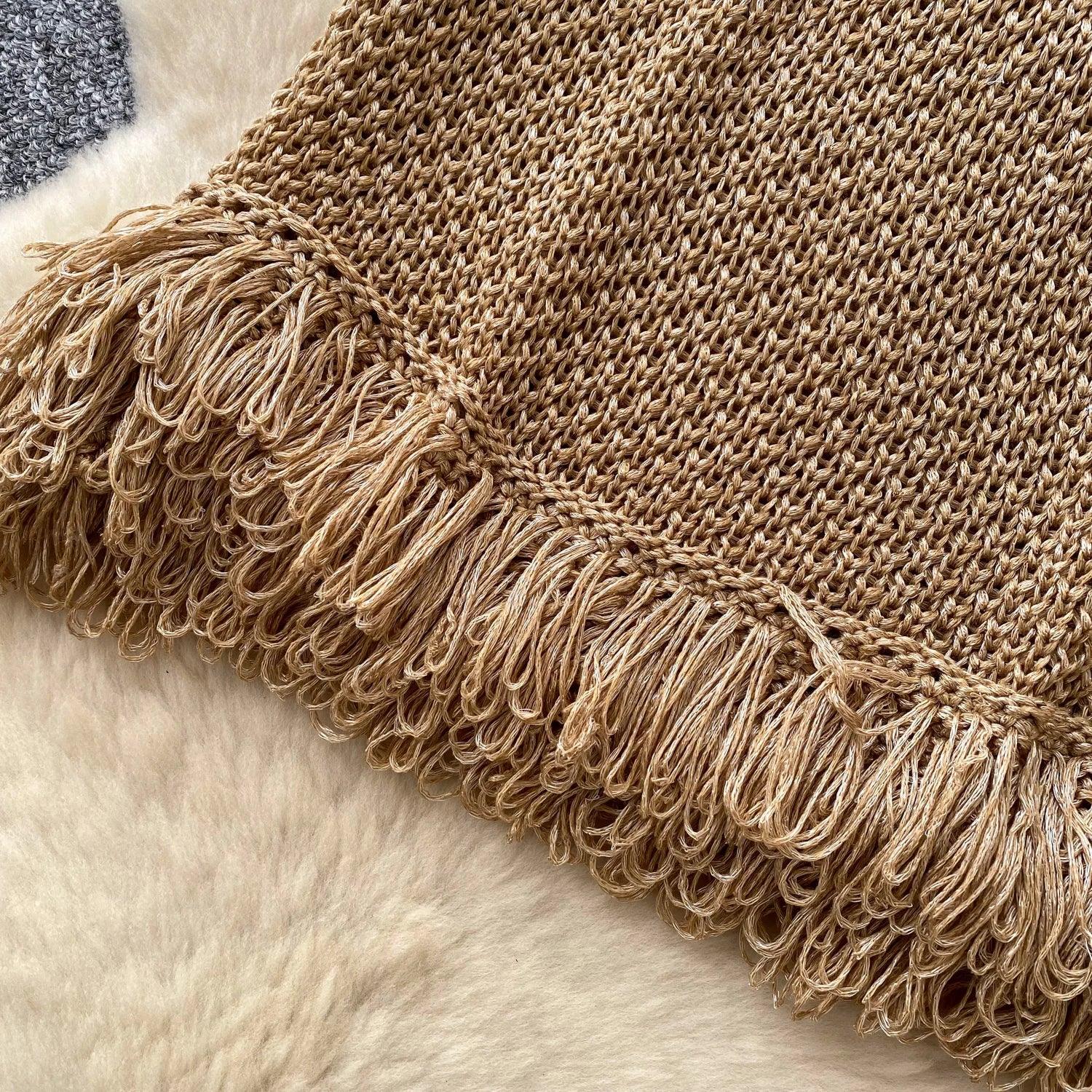 Knitting Tassels Skirt - Piña Colada