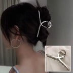 Metal Geometric Hair Claws - Piña Colada