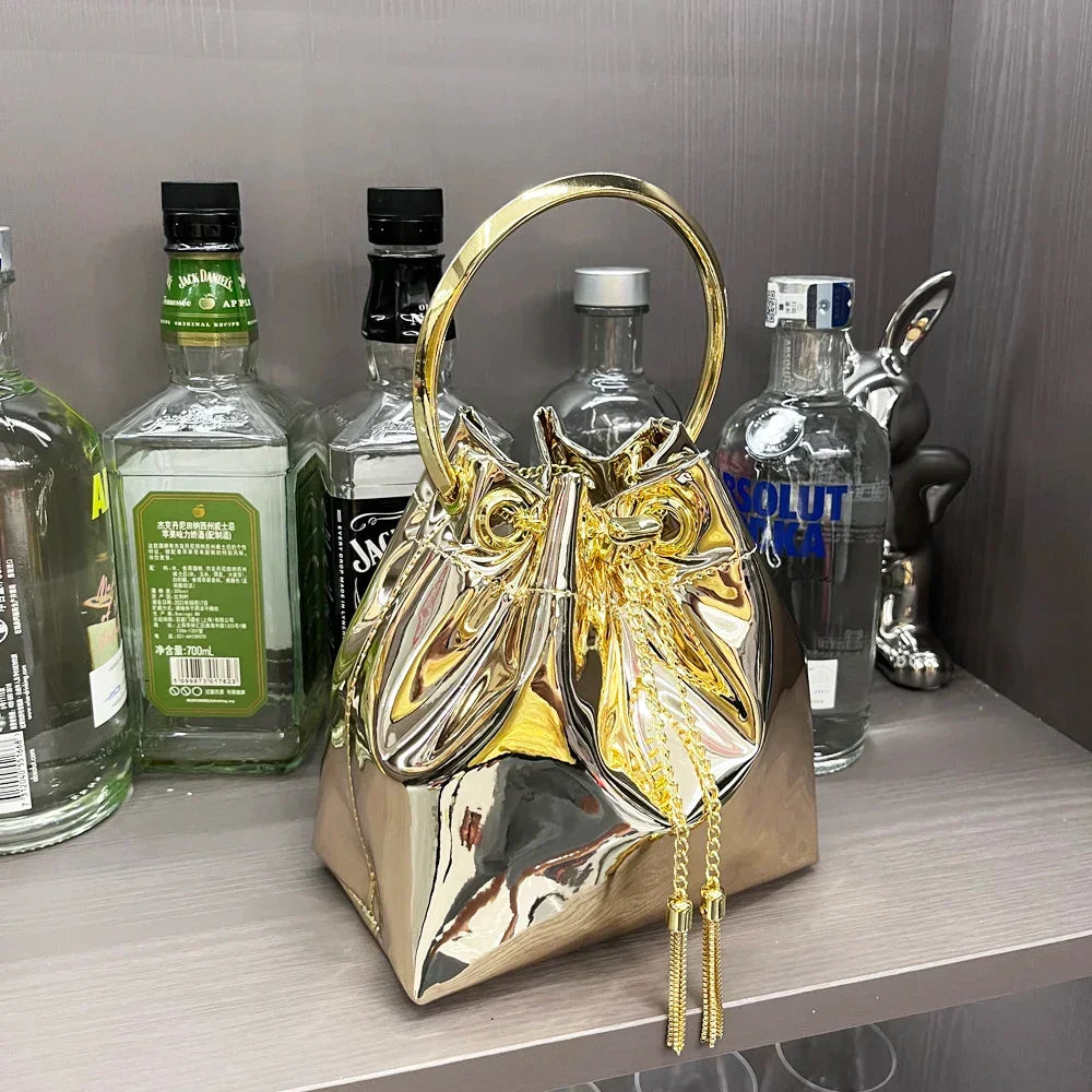Evening clutch Bag Bucket - Piña Colada