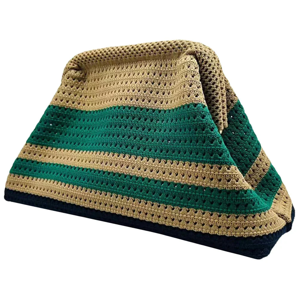 Clutch Bag Striped Color - Piña Colada