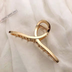 Metal Geometric Hair Claws - Piña Colada