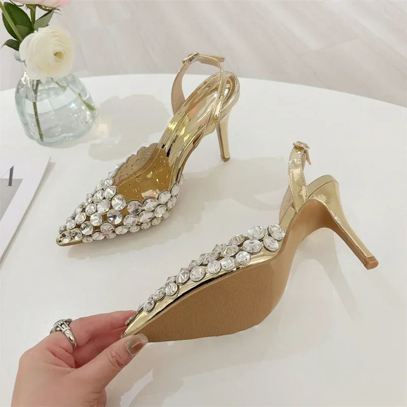 Pointed Toe Women Pumps - Piña Colada