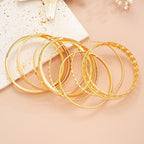 10 Pcs Multilayer Bracelets - Piña Colada