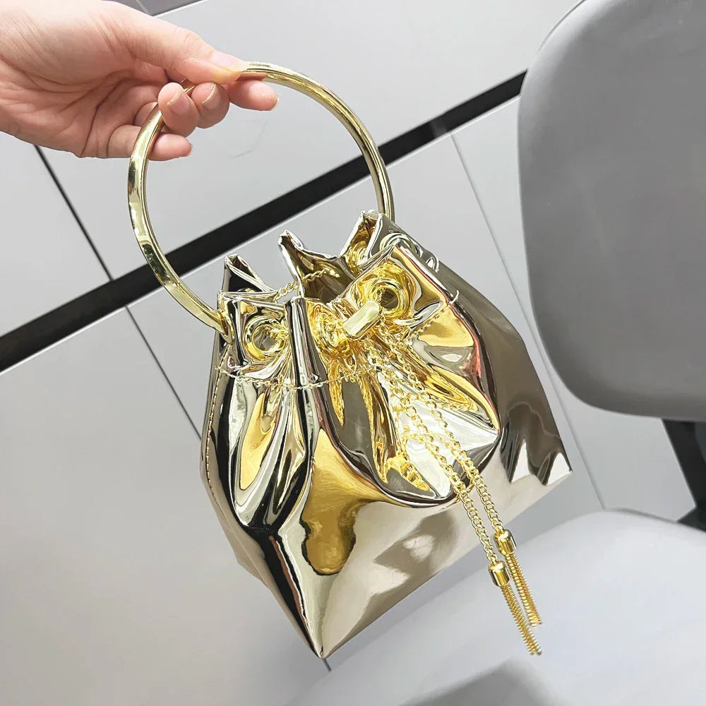 Evening clutch Bag Bucket - Piña Colada