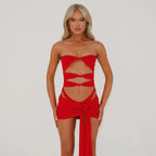 Bikini Set Solid Beachwear - Piña Colada