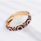 Bohemian Round Metal Bracelet - Piña Colada