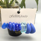 10pcs Earrings Hoops - Piña Colada