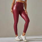 High Waist Stretchy Slim Fit Pencil Pants – Active Everyday Comfort - Piña Colada