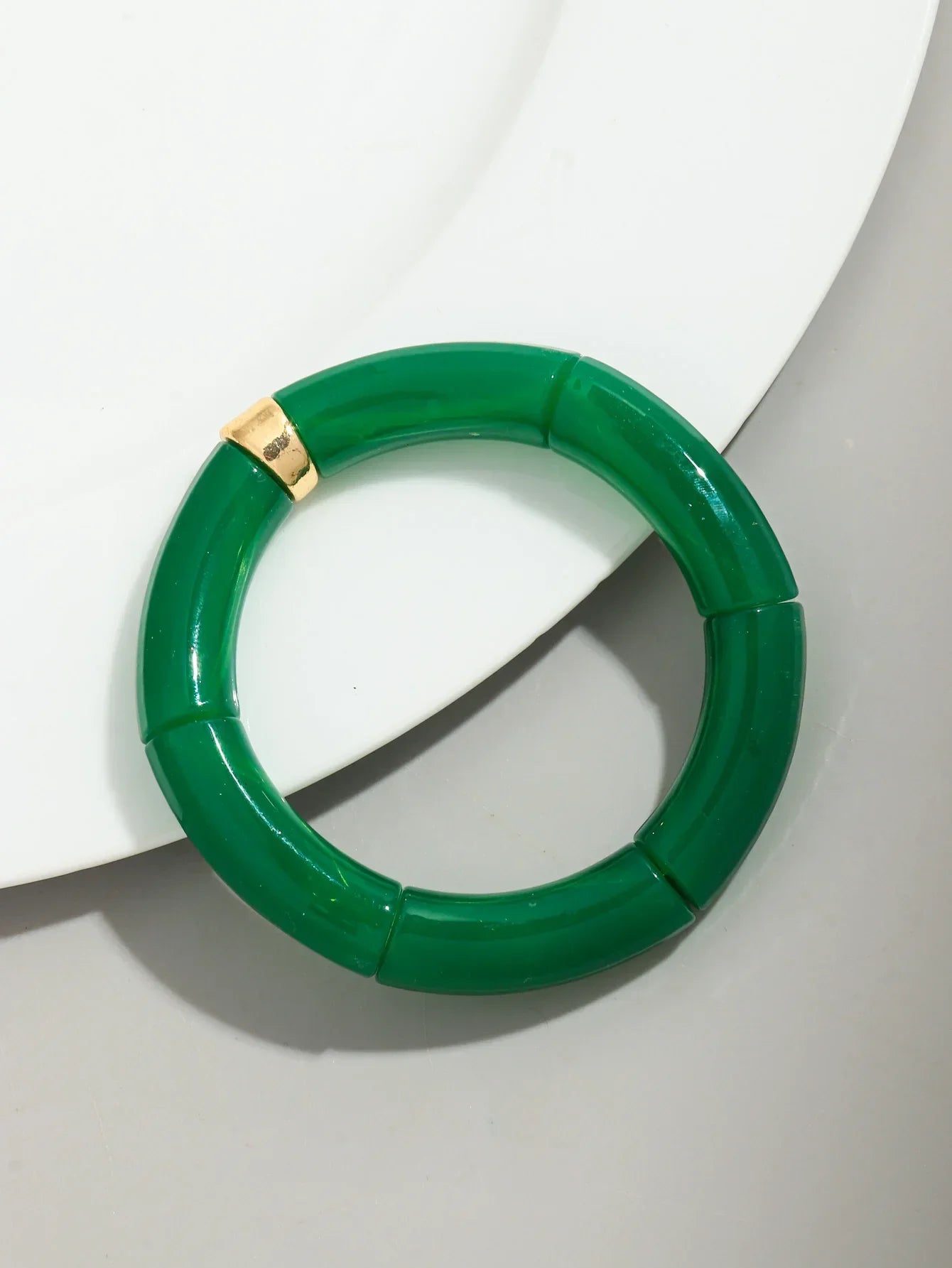 Acrylic Design Bracelet - Piña Colada