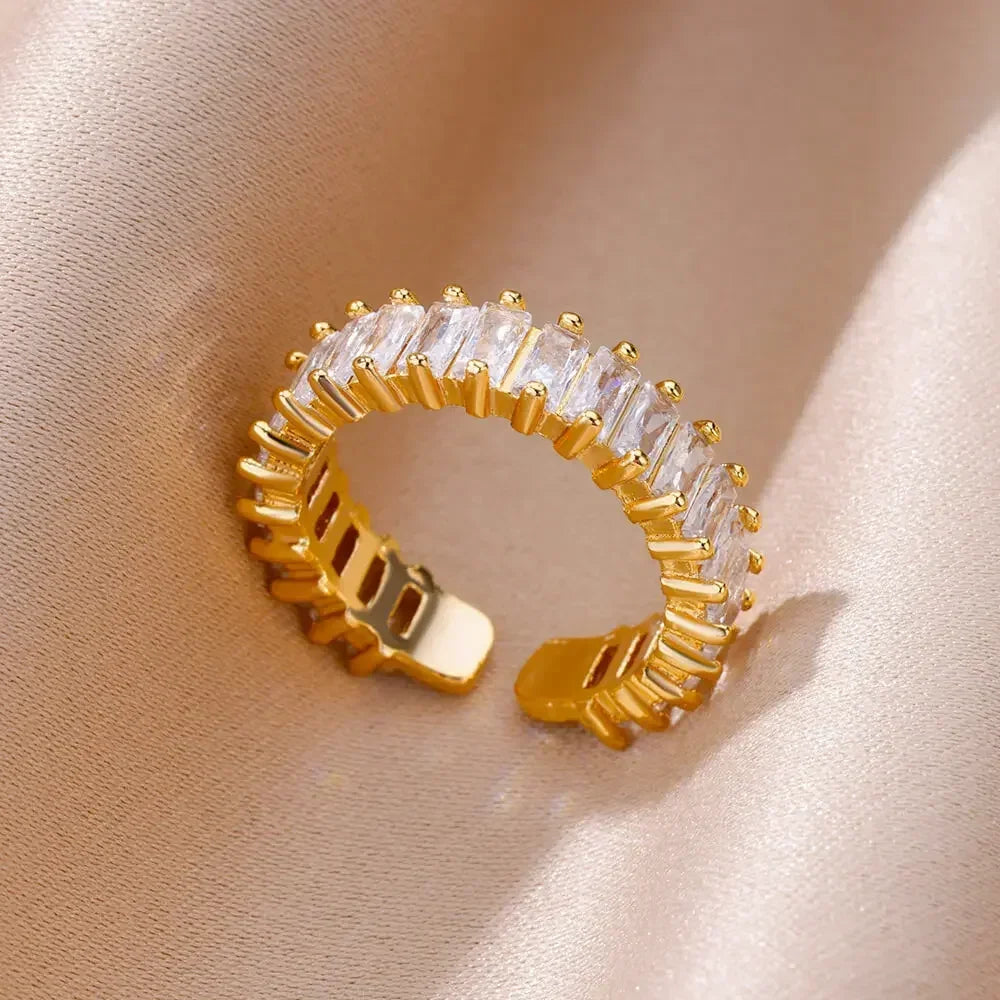 Stainless Steel Rings Aesthetic - Piña Colada
