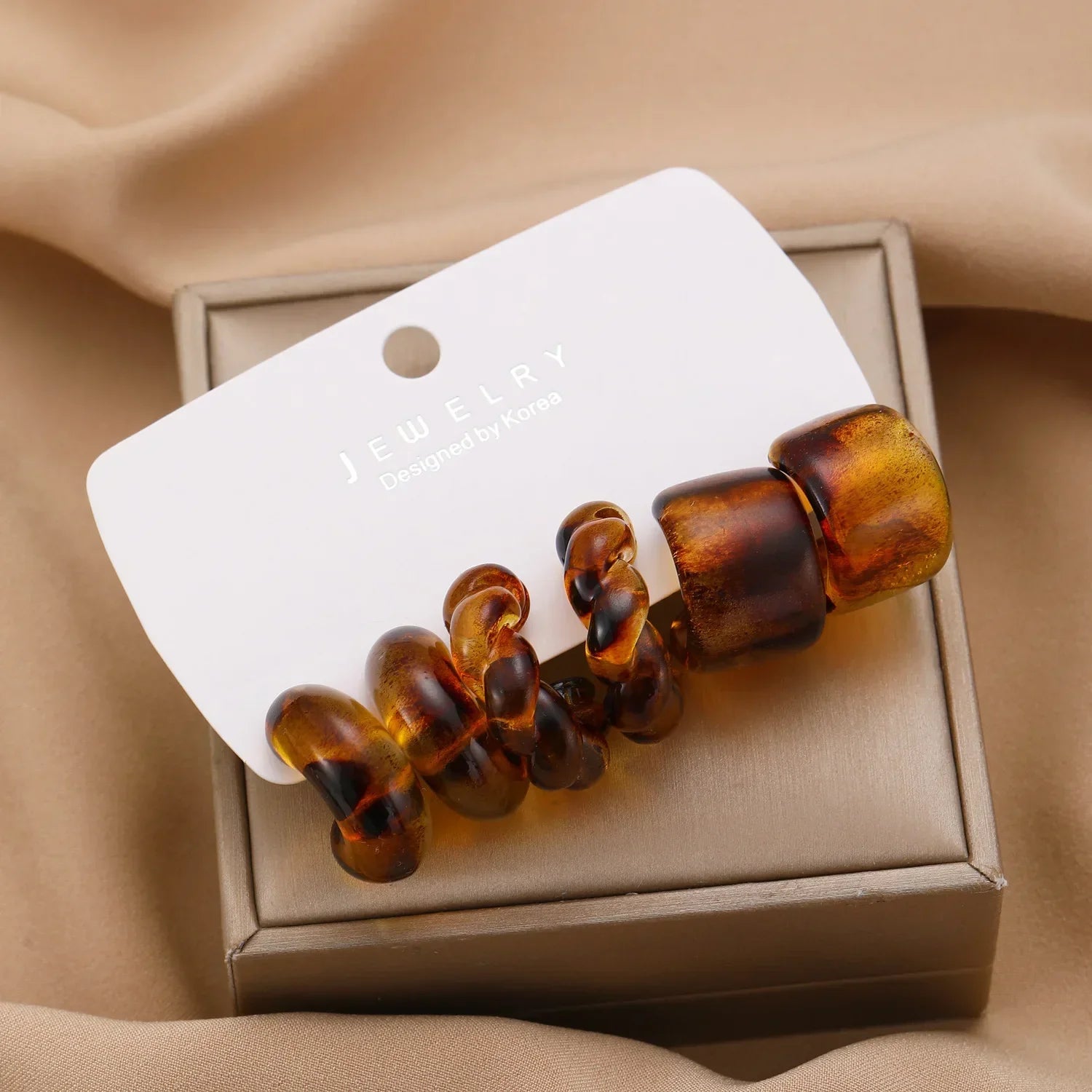 6Pcs/Set Classic Earrings - Piña Colada