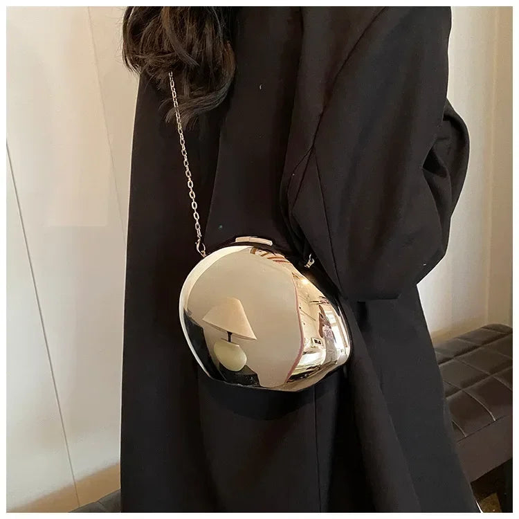 Shell Shape Clutch Bag - Piña Colada
