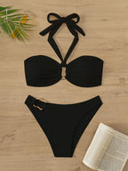 Bikini Set - Brazilian Thong - Piña Colada