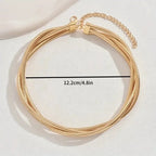 Spiral Necklace - Piña Colada