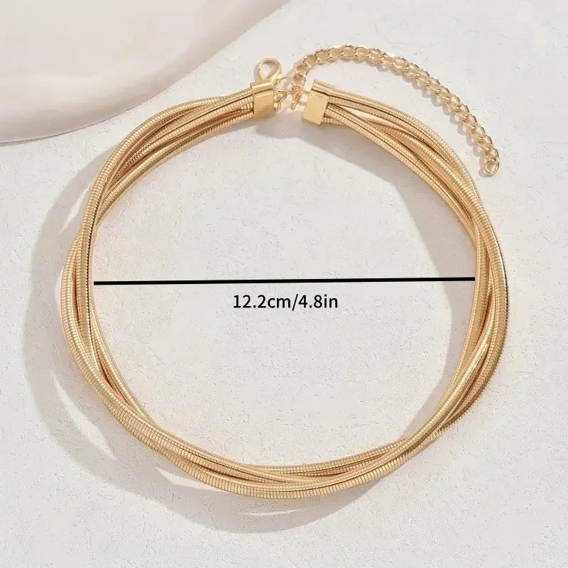 Spiral Necklace - Piña Colada