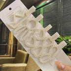 Flower Pearl Hair Clip - Piña Colada