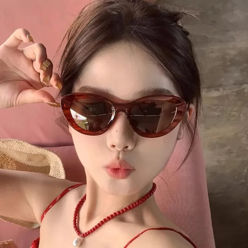 Polygon Metal Sunglasses - Piña Colada