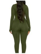 One-piece Tight Hip Lifting Jumpsuit - Piña Colada