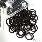 50PCS Elastic Hair Bands Set - Piña Colada