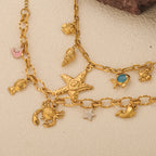 Seashell Bracelet Gold-Plated