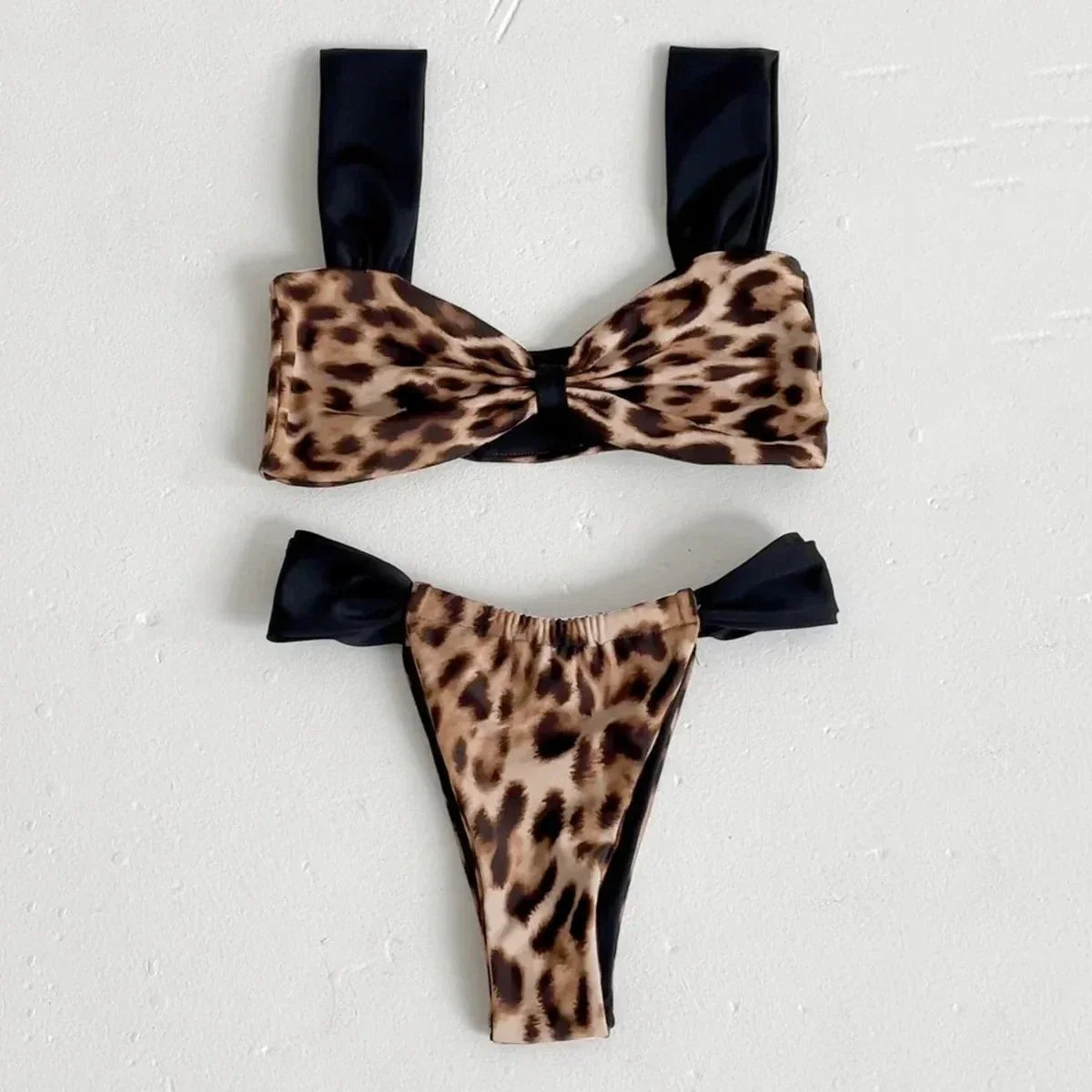Bikini Set Solid Beachwear - Piña Colada