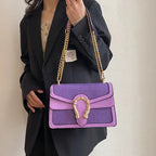 Gold Chain Crossbody Bag - Piña Colada